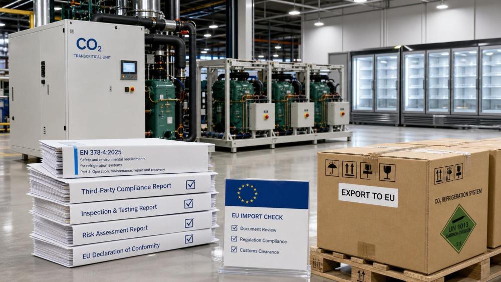 EU Requires EN 378-4:2025 Declaration for CO2 Systems