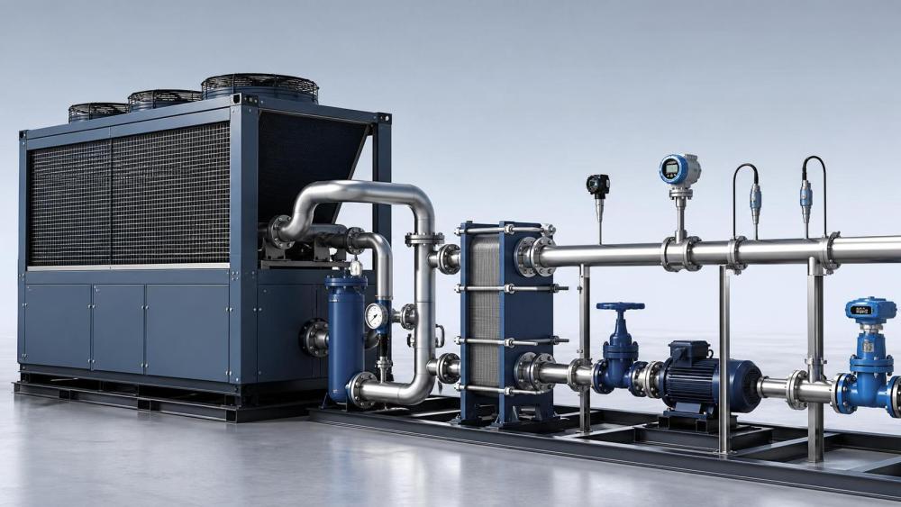How to Size Industrial Chiller Systems for Process Cooling Loads and Ambient Conditions