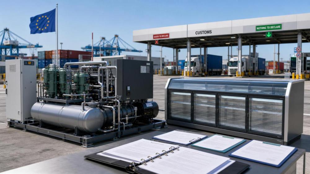 EU F-Gas Enforcement Tightens as CO2 Transcritical Systems Gain Faster Customs Clearance