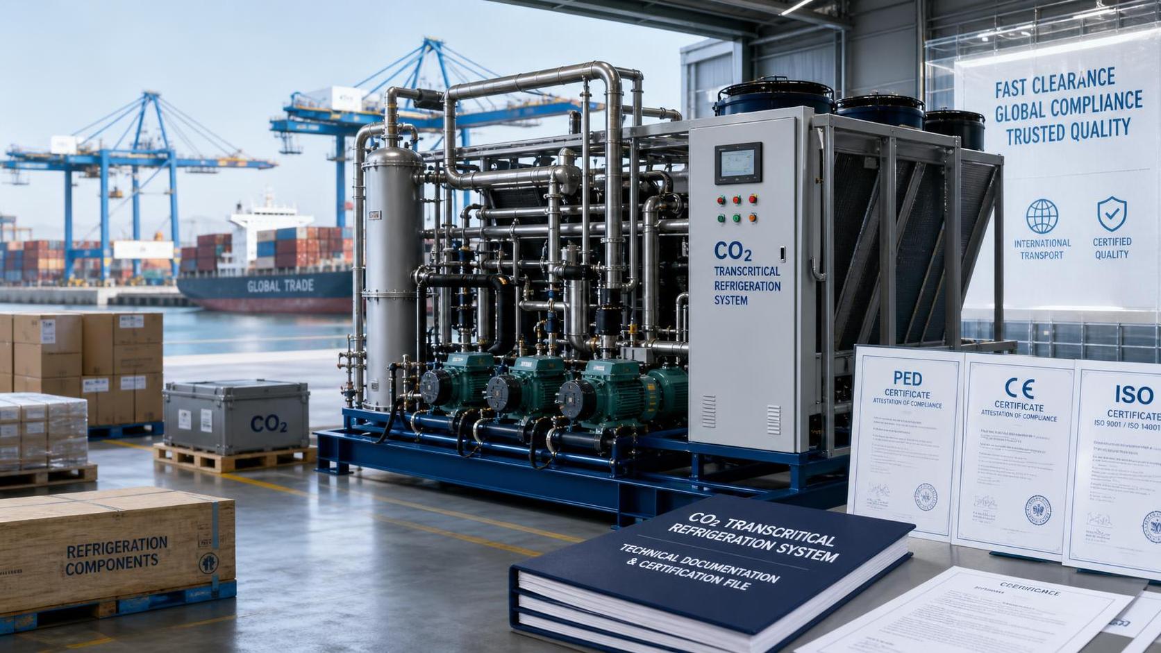 EU Opens Fast-Track Customs Channel for China CO2 Transcritical Systems