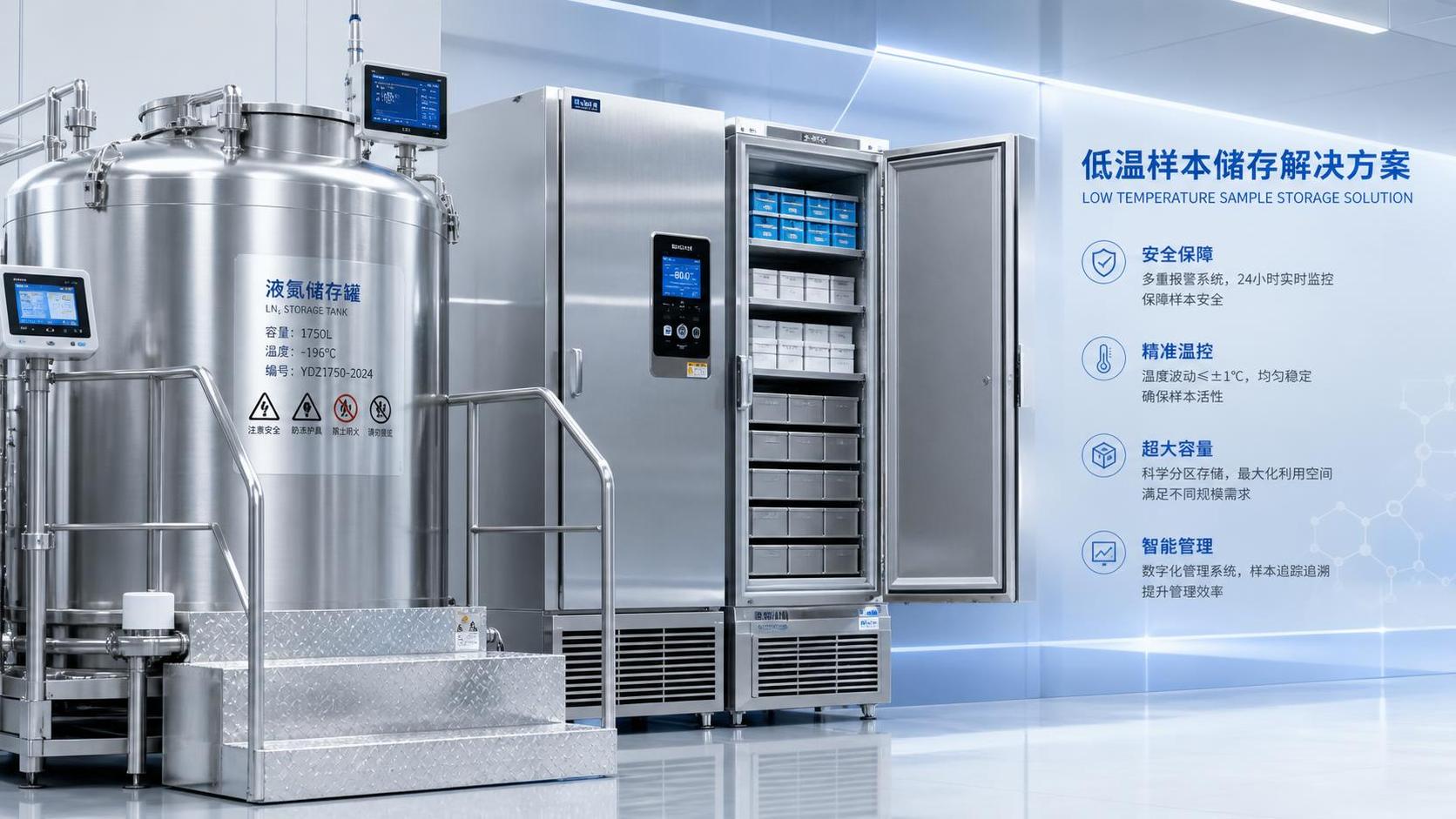 How to Choose Cryogenic Storage Systems for Hospitals Based on Safety and Capacity