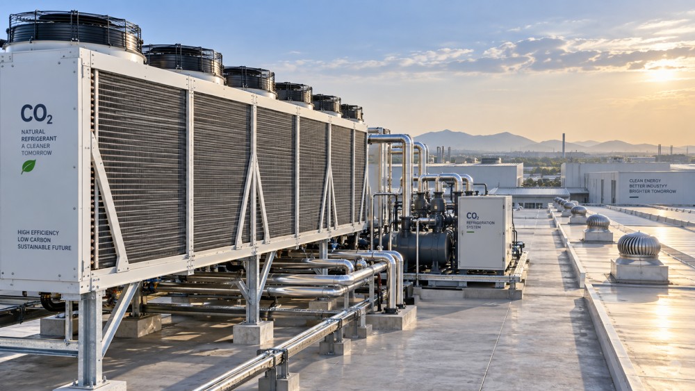 How to Size a CO2 Refrigeration Gas Cooler for Ambient Temperature and Load Conditions