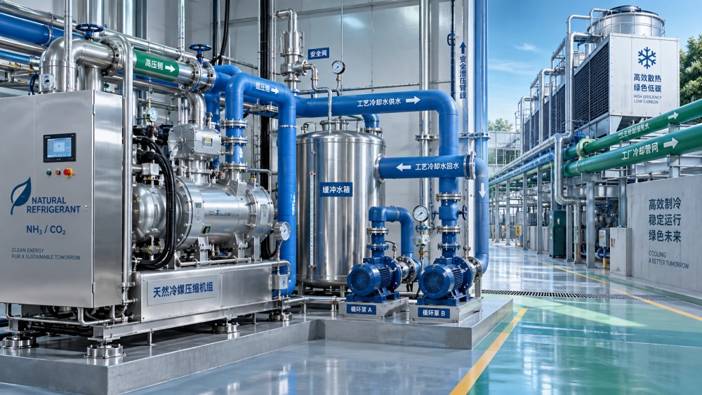 Selecting Natural Refrigerant Systems for Reliable Process Cooling Loads