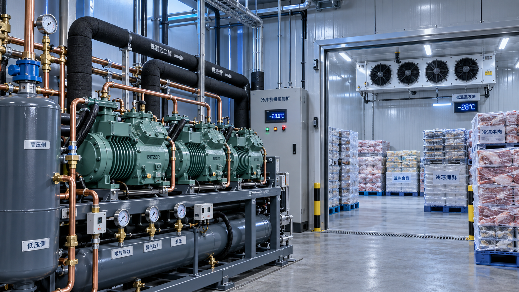 How to Size Reciprocating Compressors for Cold Storage Load and Temperature Range