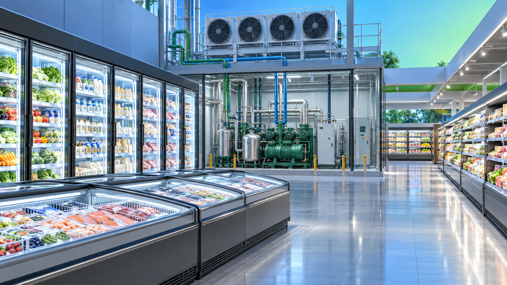 Low-GWP Refrigeration for Supermarkets: How to Compare CO2, R290, and HFO Options