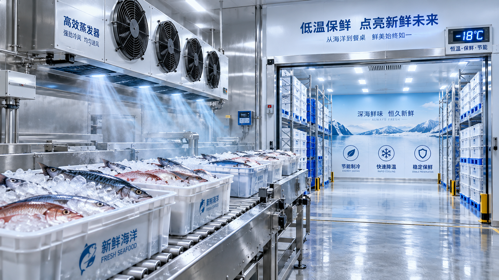 How to Size Energy-Efficient Refrigeration for Seafood Processing Loads