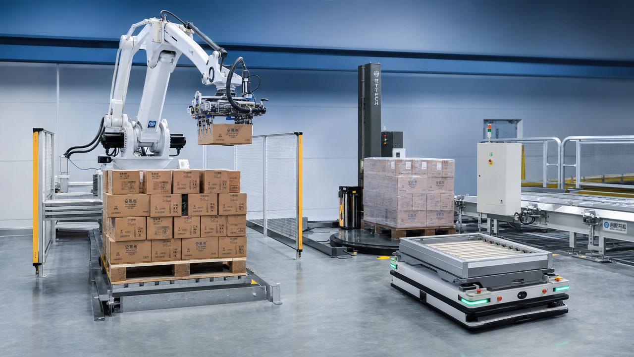 Why palletizing robots for food industry lines matter