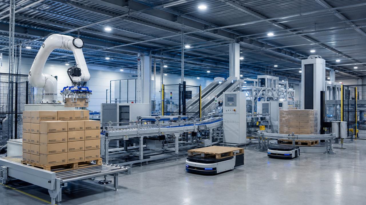 Smart Intralogistics Architecture: Robots, Conveyors, WMS and ROI