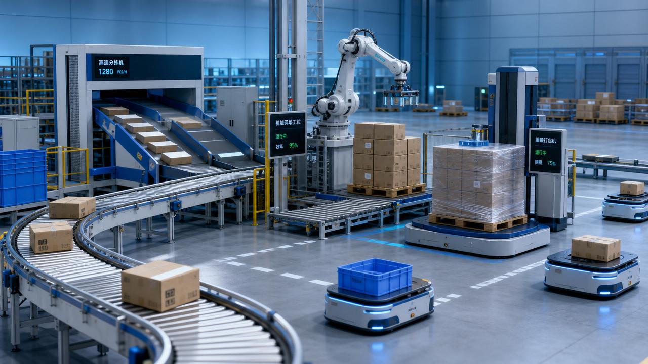 Automated Material Flow: How to Cut Bottlenecks in Mixed Warehouse Operations