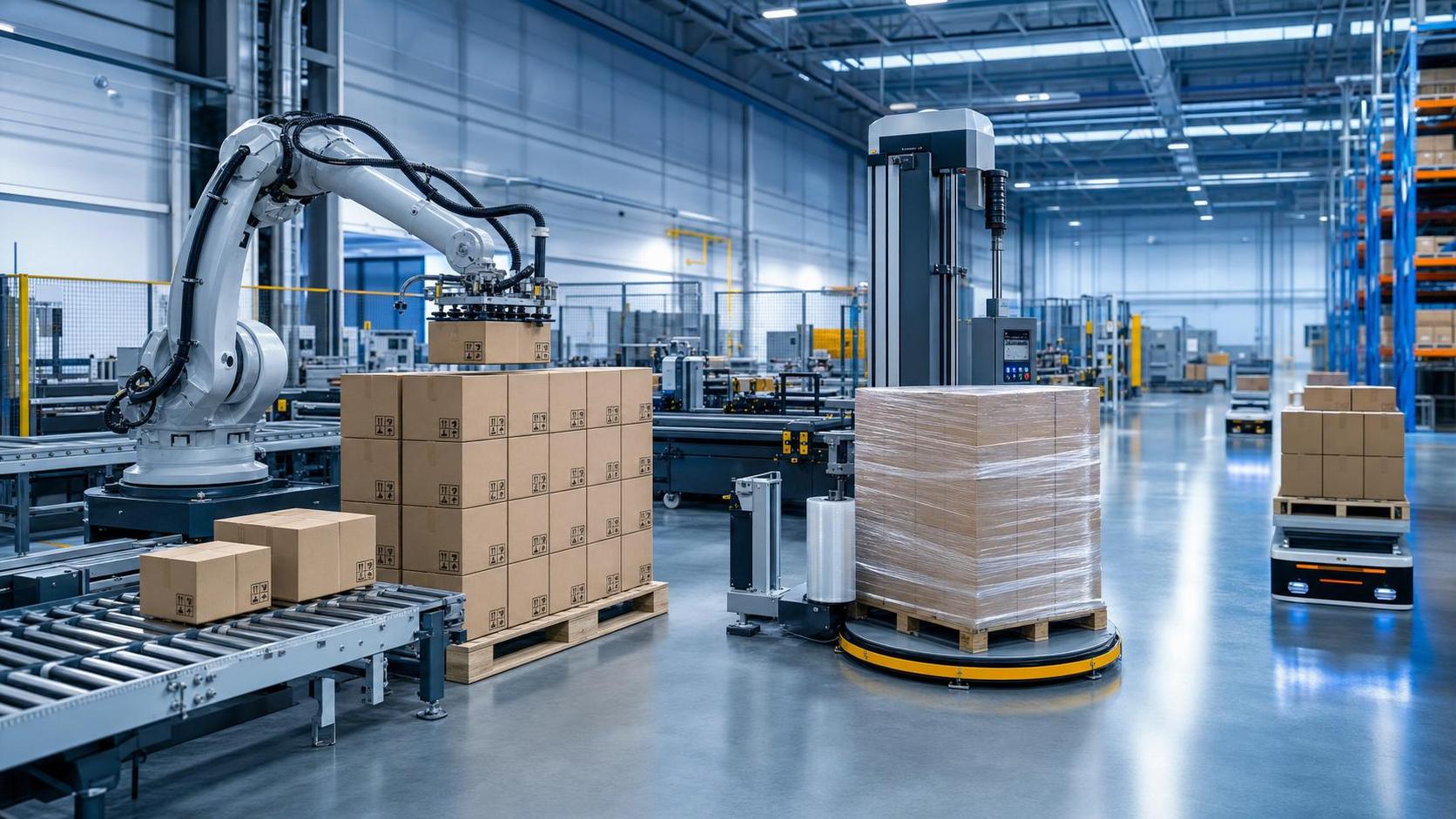 How to Evaluate Robotic End-of-Line Packaging for Throughput and Labor Savings