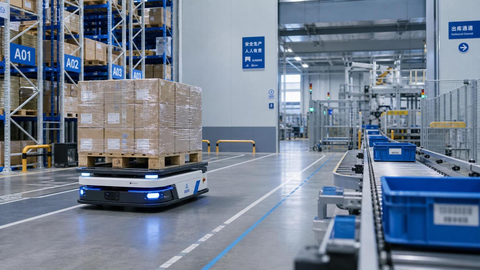 AGV Logistics Robots: When Automation Pays Off