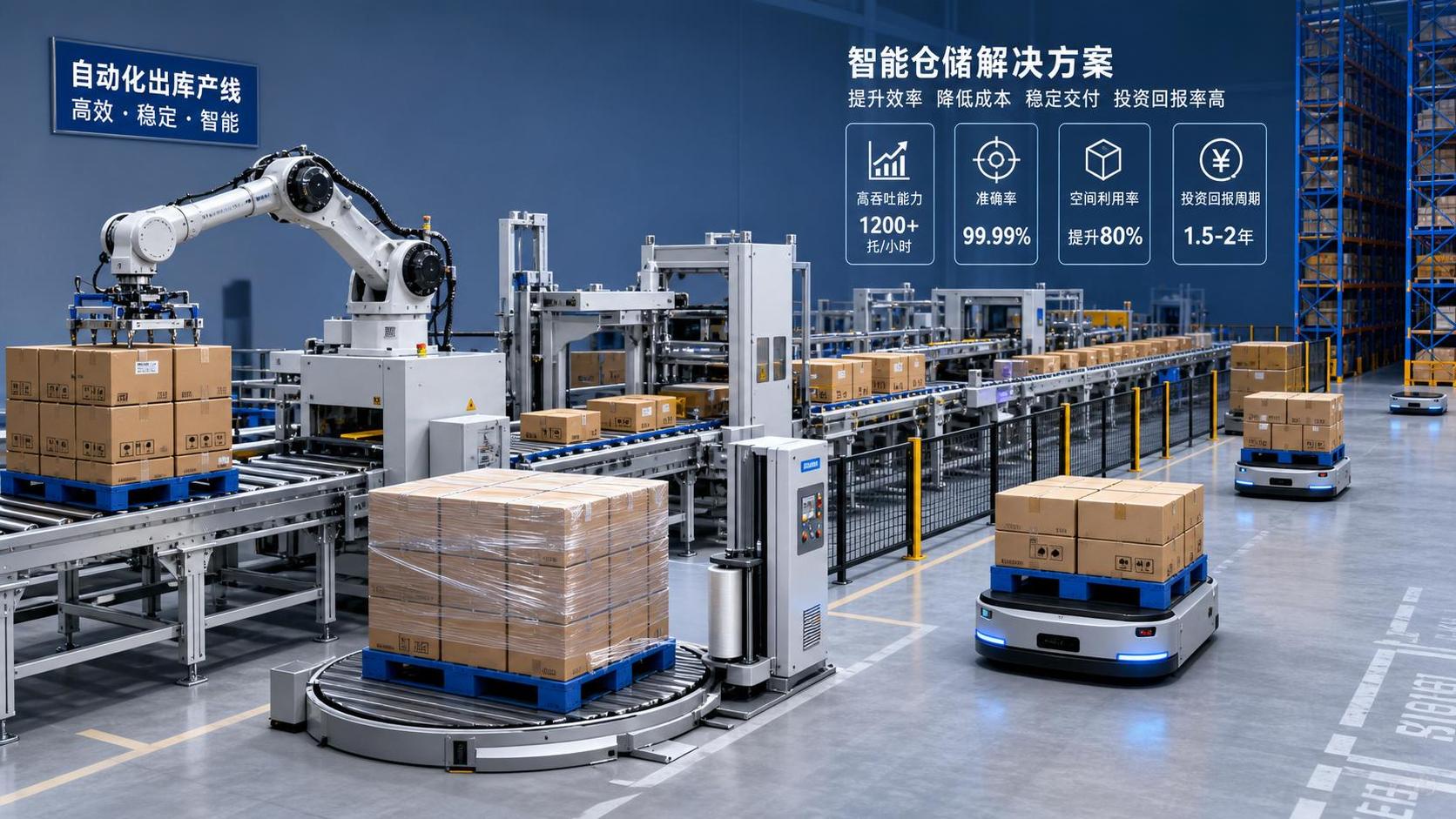 Automated Warehouse Solutions in 2026: What Drives ROI and Peak Throughput