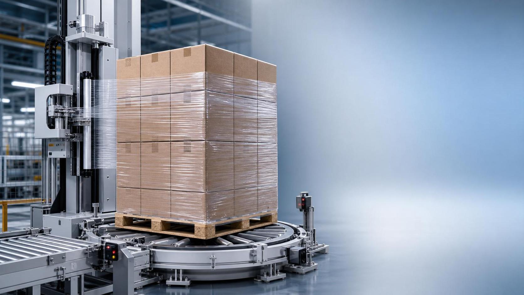 Intelligent Pallet Stabilization: How to Reduce Load Shift in High-Speed Wrapping