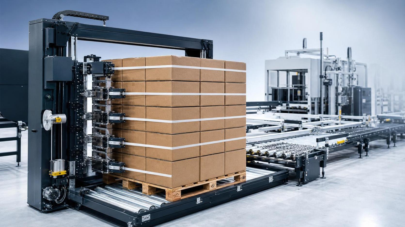 How to Compare Horizontal Pallet Strapping Machines by Load Stability and Throughput