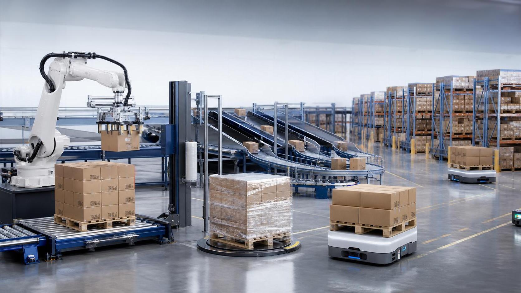 End-Line Logistics Solutions USA: Where Automation Cuts Labor and Shipping Delays