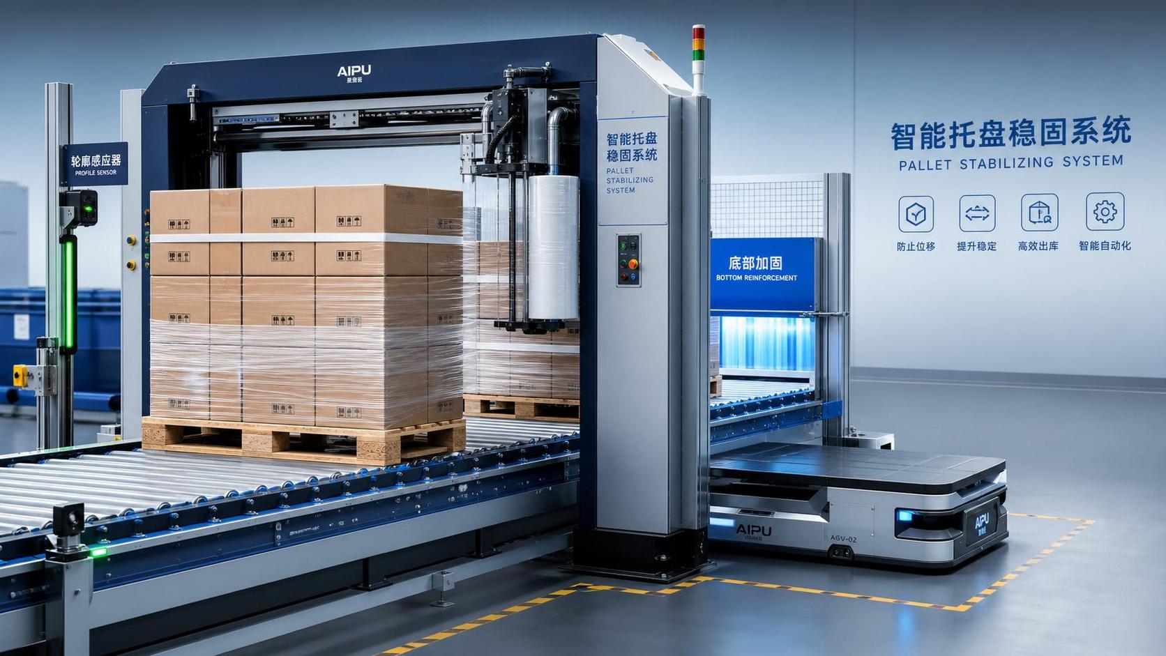 How Smart Pallet Stabilization Systems Cut Load Shift Risk