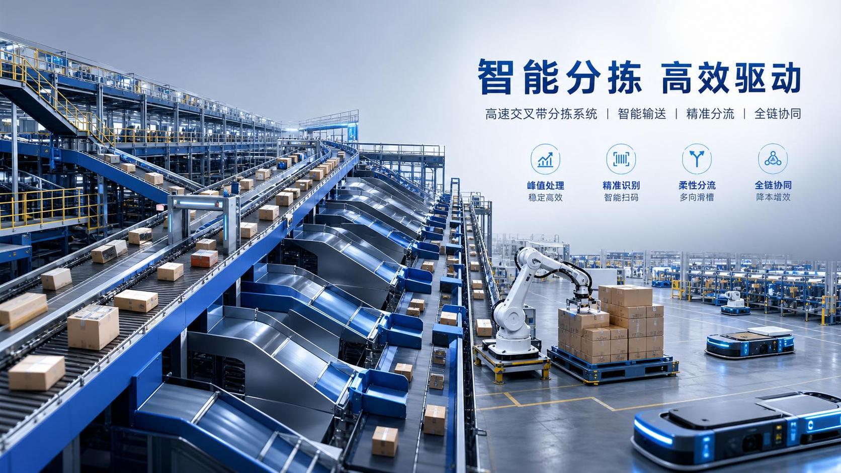 High-Speed Sortation System Benchmarks for Peak Distribution Hours