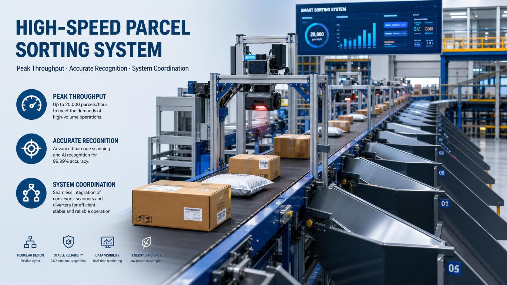 How to Evaluate High-Speed Parcel Sorting Equipment for Peak Throughput