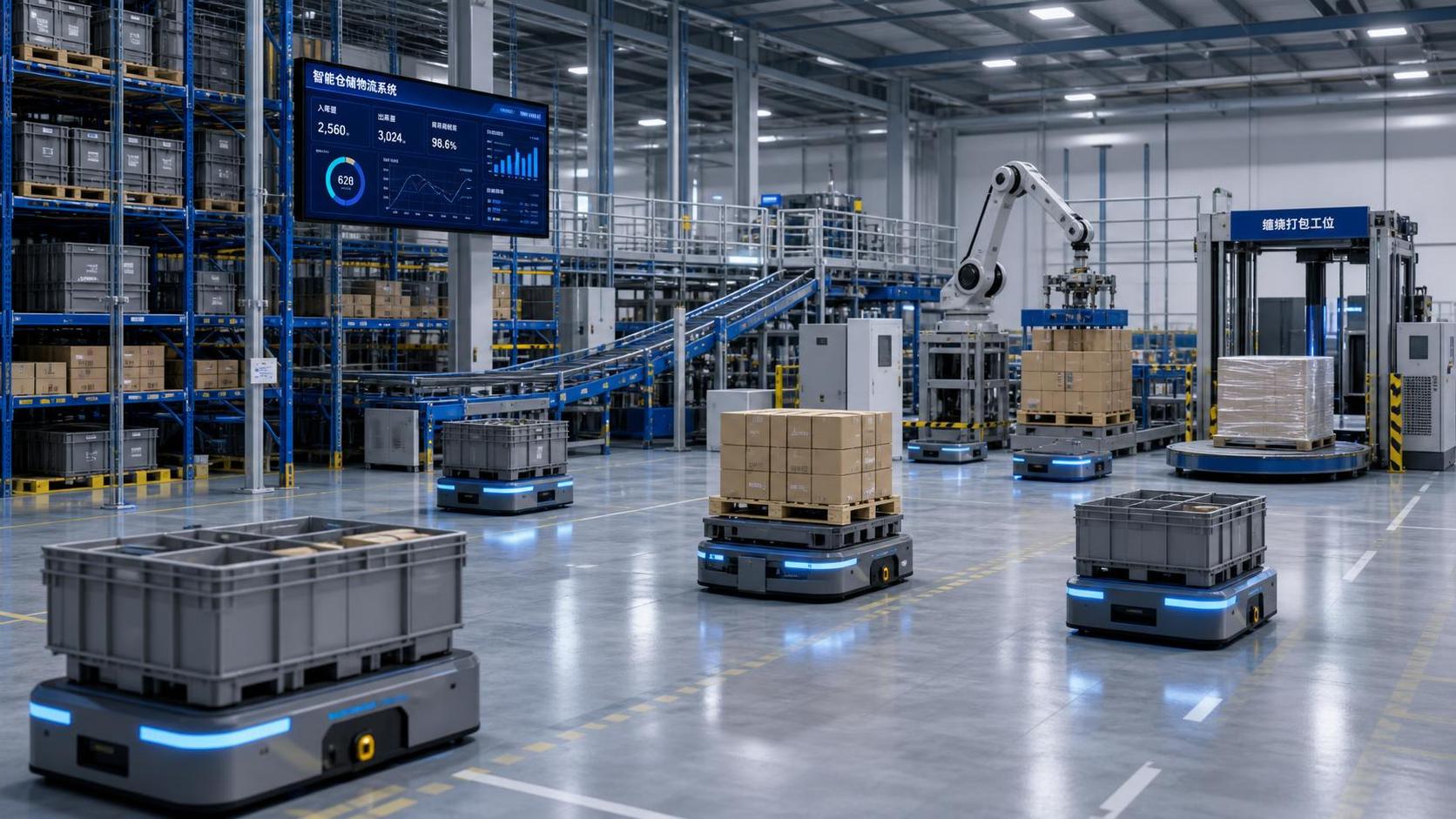 When autonomous intralogistics robotics pays off in high-throughput warehouses