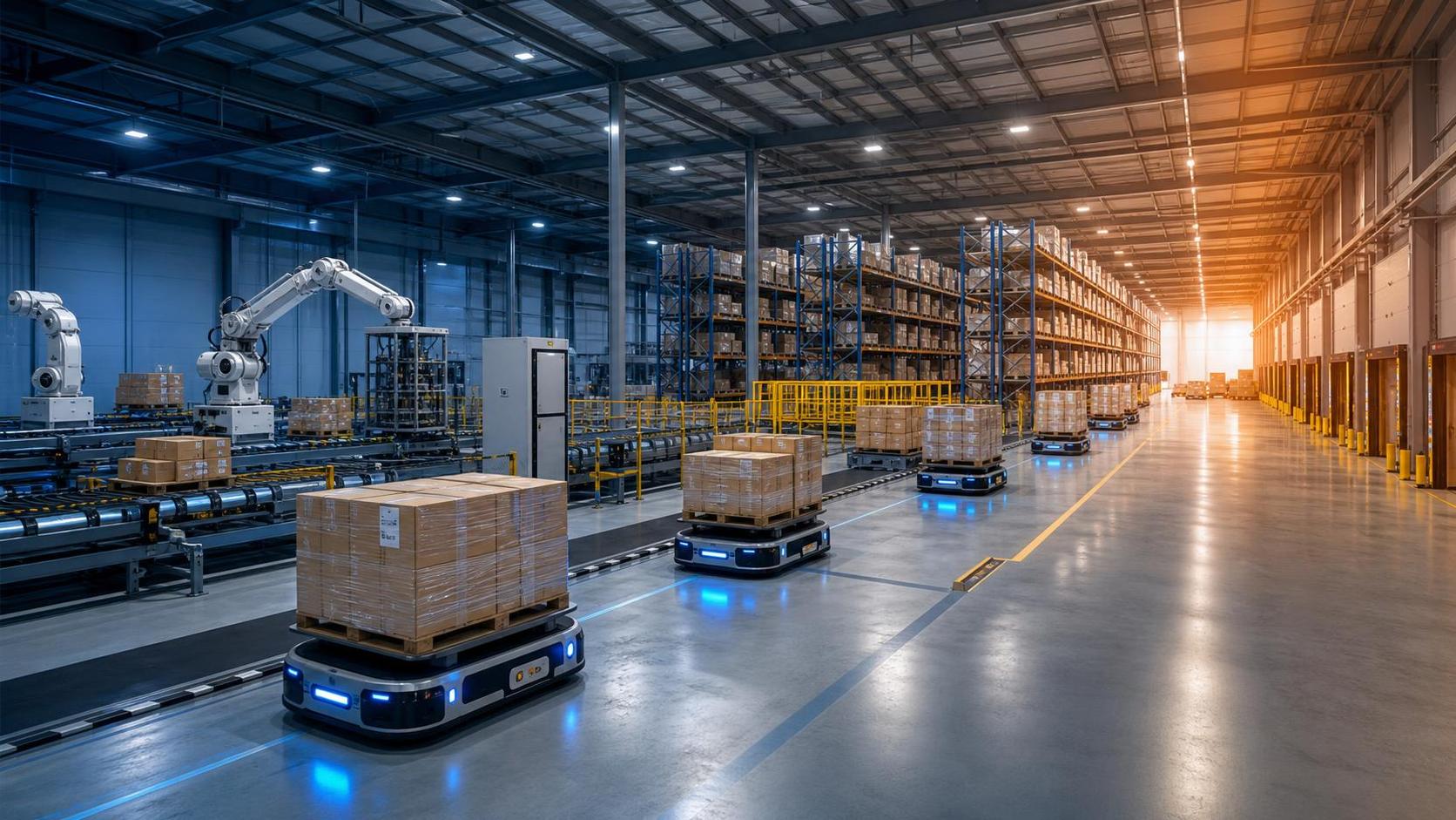 When does a warehouse robotics platform reduce peak-season bottlenecks?