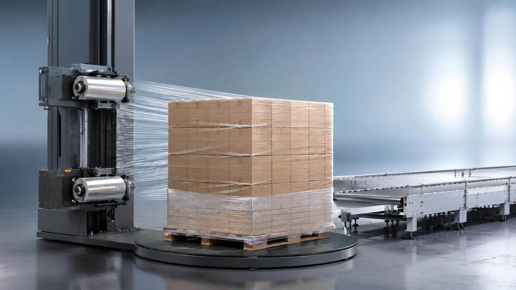 When does pre-stretch wrapping equipment reduce film costs?