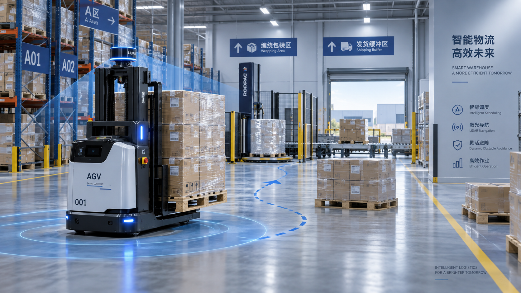 When does a LiDAR navigation AGV vehicle outperform magnetic guidance?