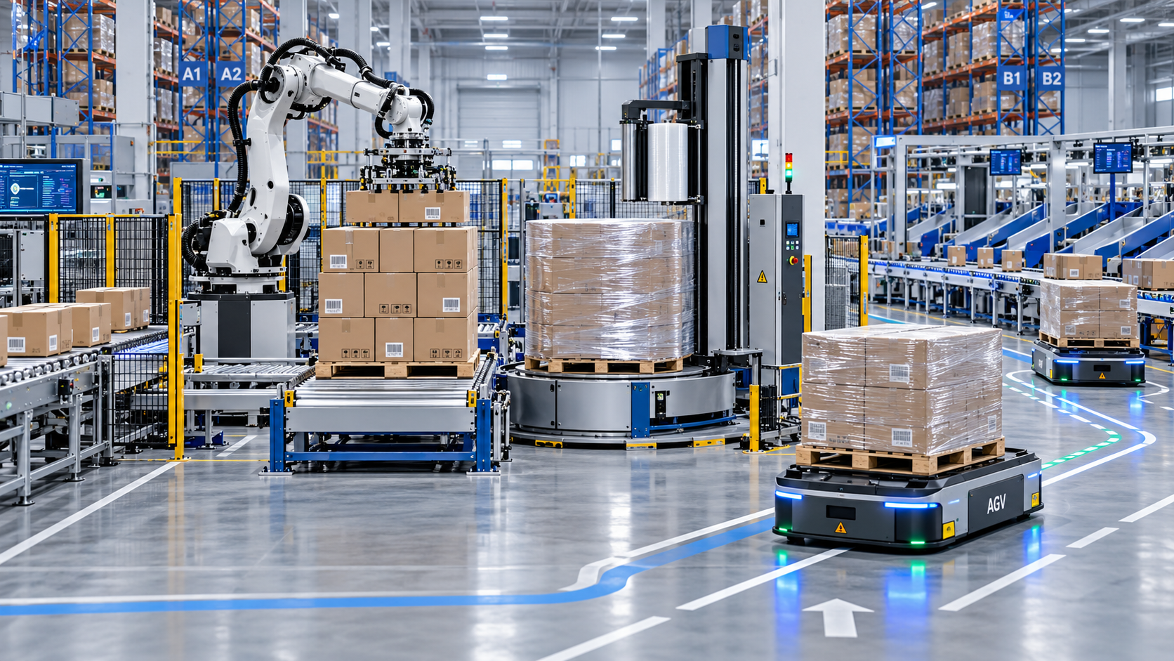 What labor savings make an automated warehouse ROI achievable
