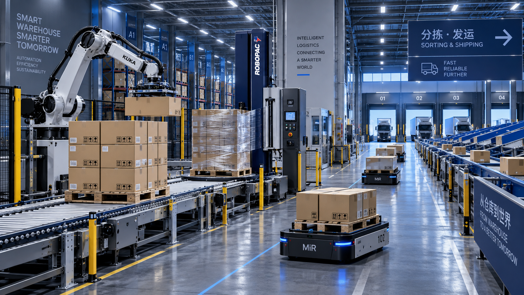 When integrated end-of-line logistics systems justify their investment