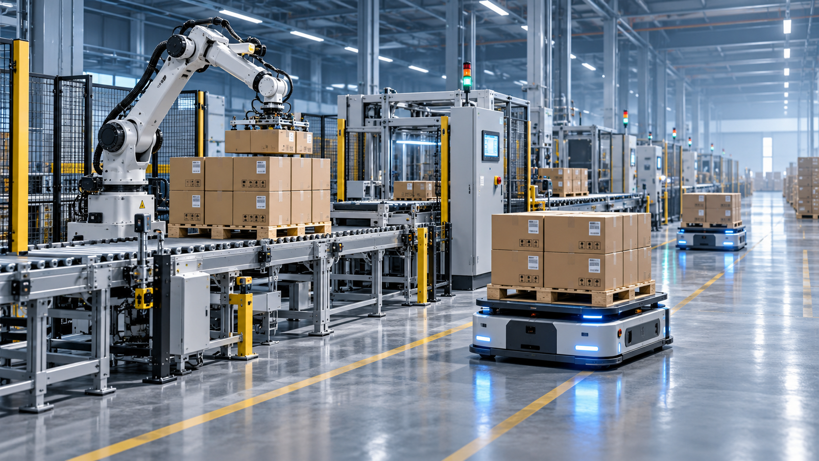 How to calculate the ROI of intelligent dark factory logistics