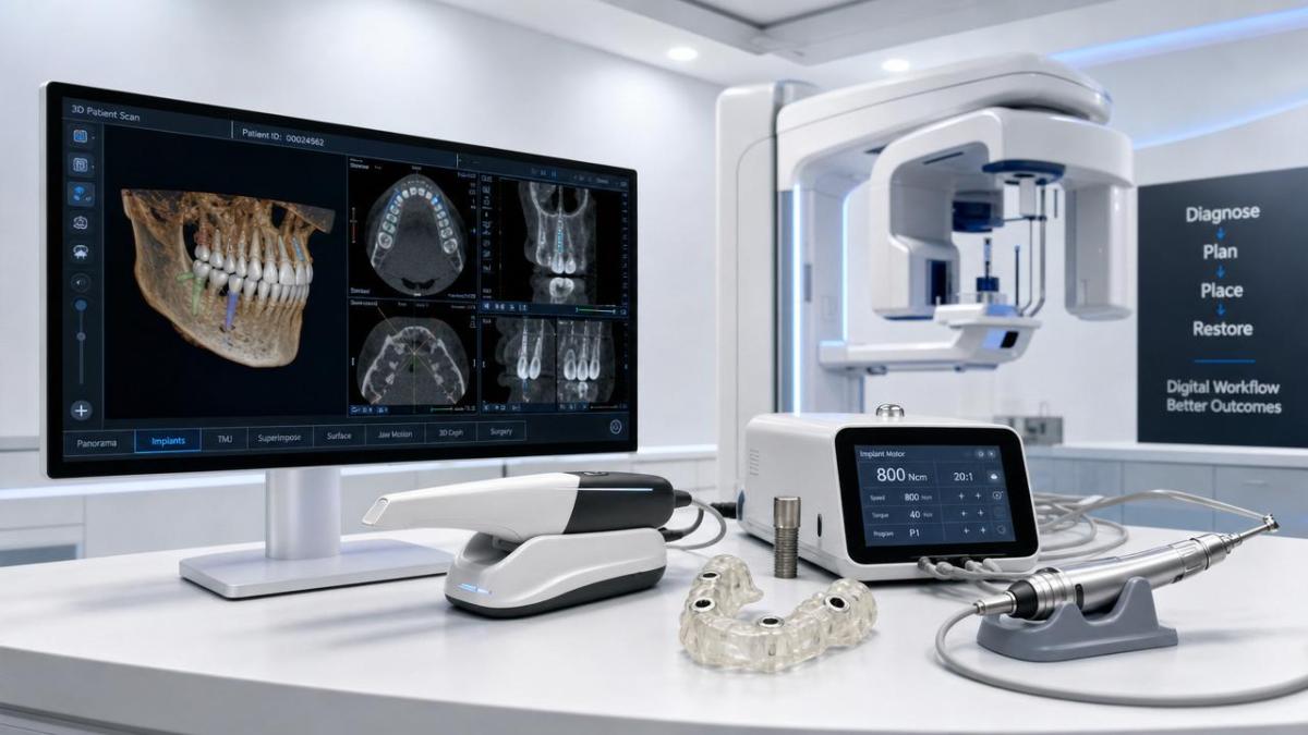 What dental implant equipment improves case accuracy? What dental implant equipment improves case accuracy?