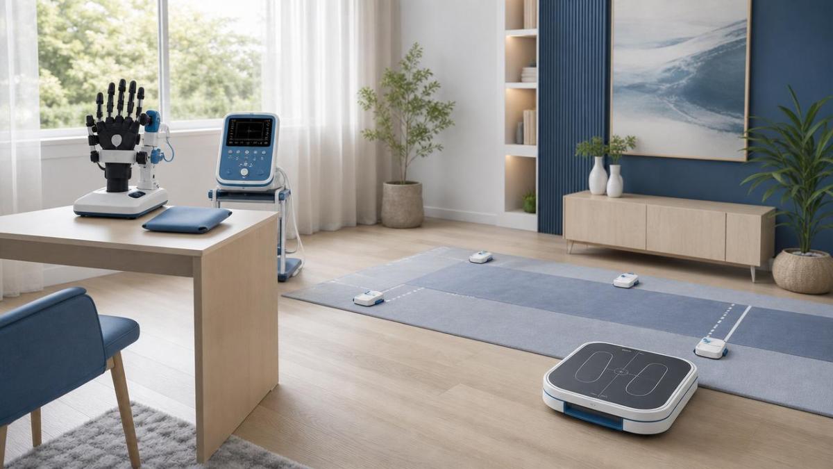 Do neurorehabilitation devices improve home recovery?