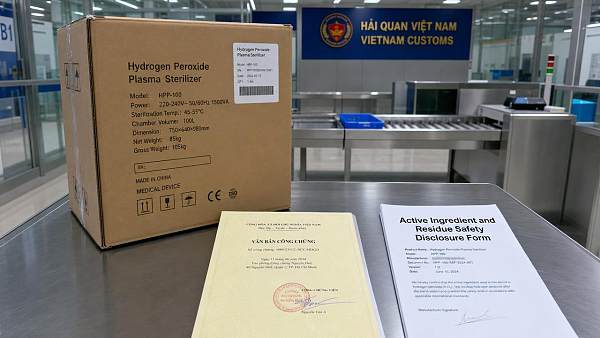Vietnam Mandates Chemical Disclosure for H₂O₂ Sterilization Equipment