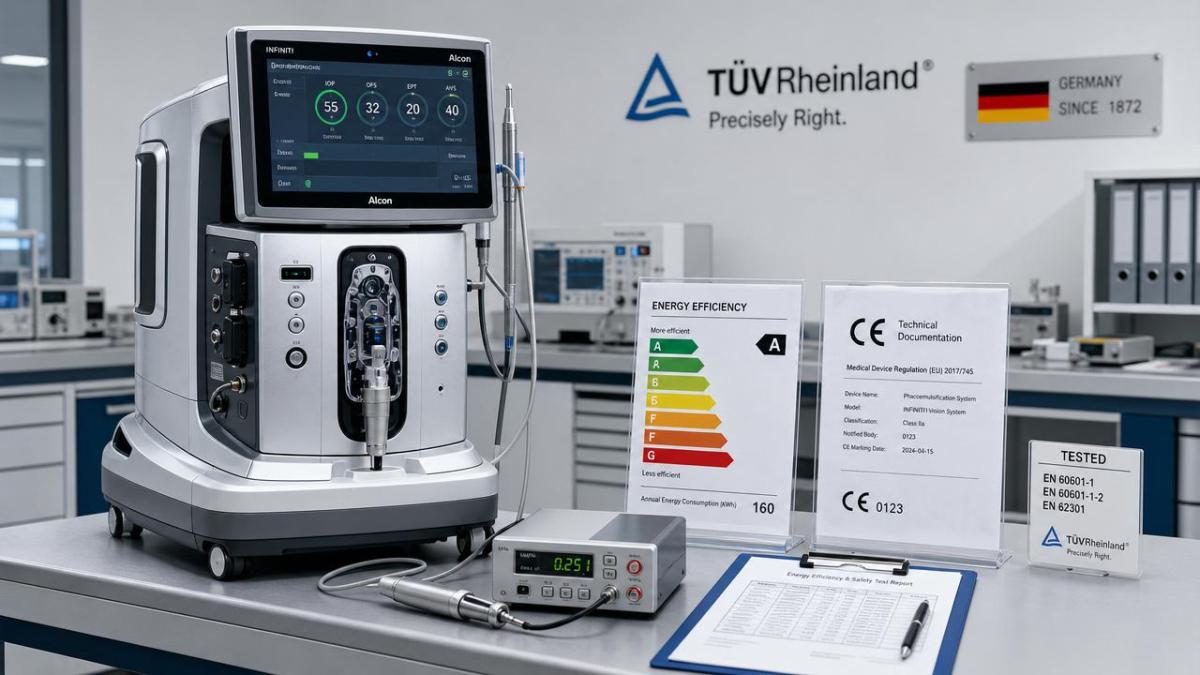 TÜV Rheinland Starts Phaco Energy Label Pilot TÜV Rheinland Starts Phaco Energy Label Pilot