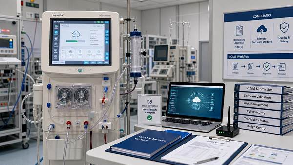 FDA Requires New 510(k) for Hemodiafiltration Machine Remote Updates