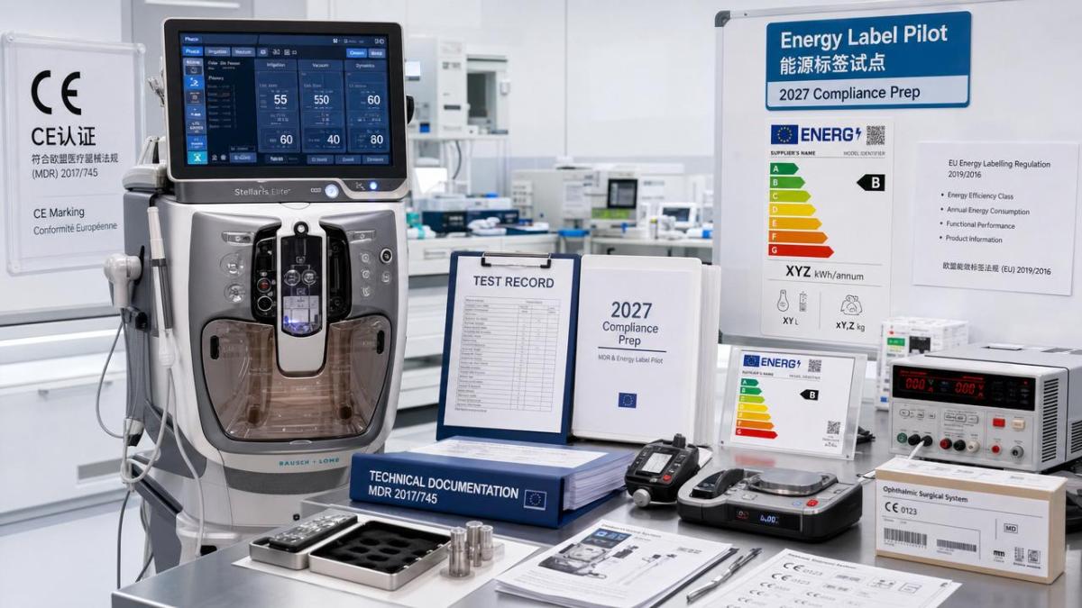 TÜV Rheinland Starts Phaco Energy Label Pilot TÜV Rheinland Starts Phaco Energy Label Pilot