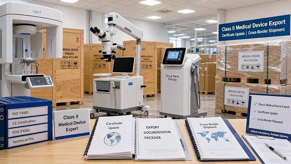 China Updates Export Certificate for Class II Devices