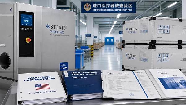 FDA Tightens Import Rules for H2O2 Plasma Sterilizers