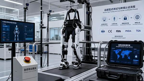 TÜV Rheinland Opens Remote Testing for Rehab Exoskeletons