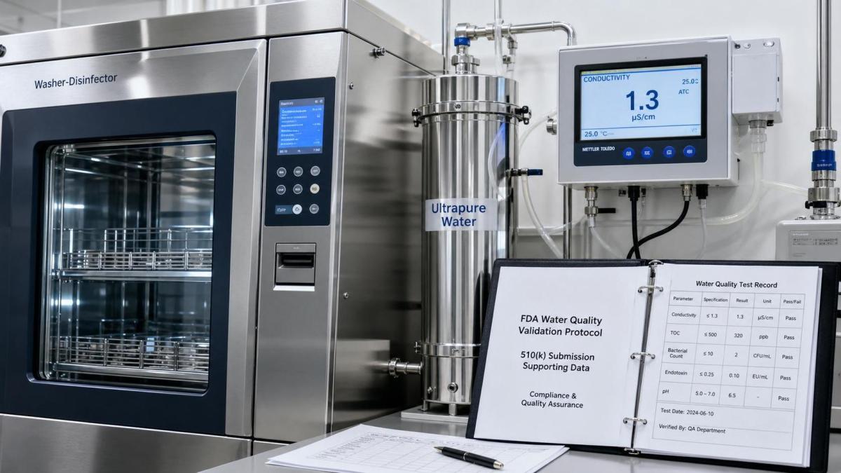 FDA Tightens Washer-Disinfector Water Validation