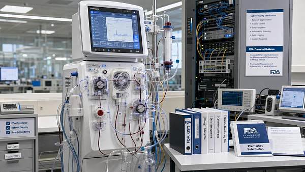 FDA Sets Oct. 2026 Cyber Rule for HDF Machines