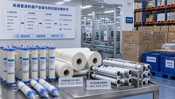 High-Flux Dialyzer Prices Rise 12.3% in Q2 on Polysulfone Tariffs