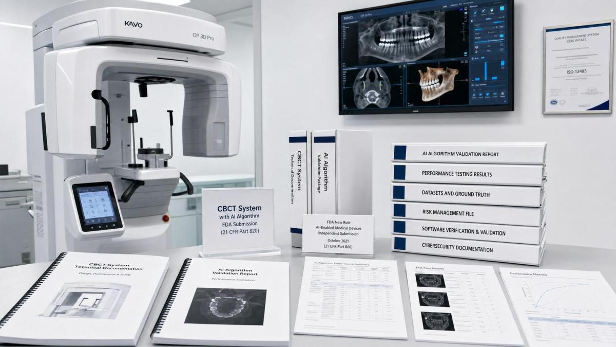 FDA Separates AI Validation for CBCT Submissions FDA Separates AI Validation for CBCT Submissions