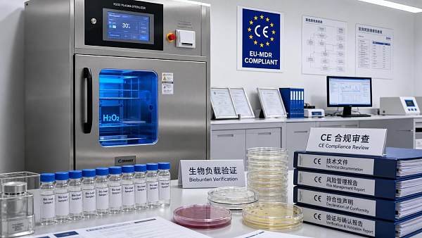 EU CE Rule Adds Bioburden Data for H2O2 Sterilizers
