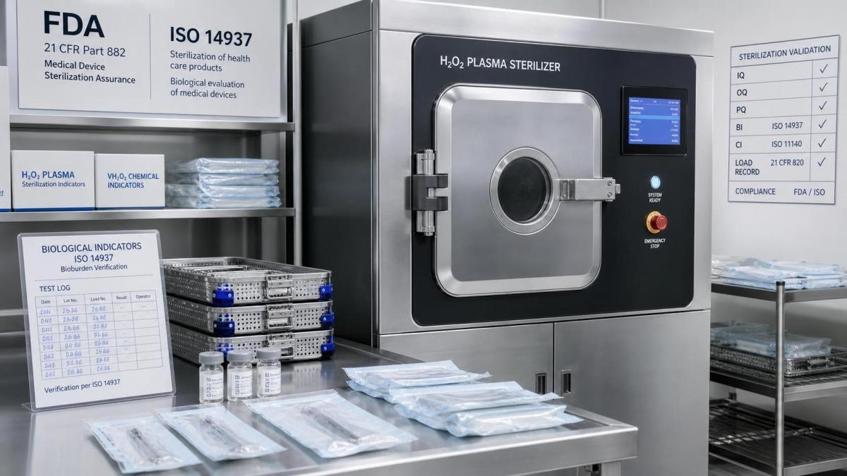 FDA Tightens H2O2 Plasma Sterilizer Validation FDA Tightens H2O2 Plasma Sterilizer Validation