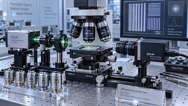 Optical Diffraction Limits Explained: How Wavelength and NA Set Resolution