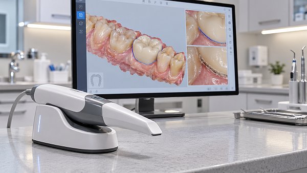 3D Intraoral Scans Show High Specificity for Caries Around Restorations