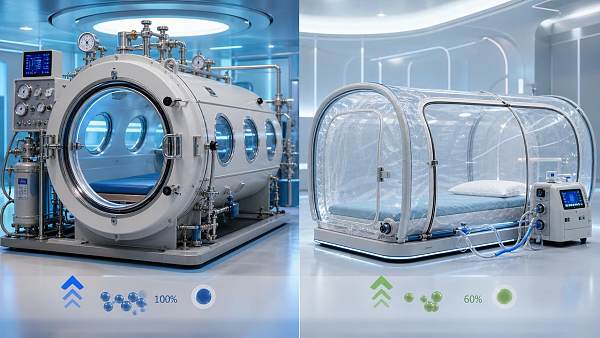 Mild HBOT or medical hyperbaric chambers: what changes outcomes?