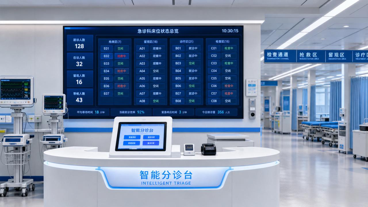Smart Hospital IT for Emergency Care: What Improves Response Time First?