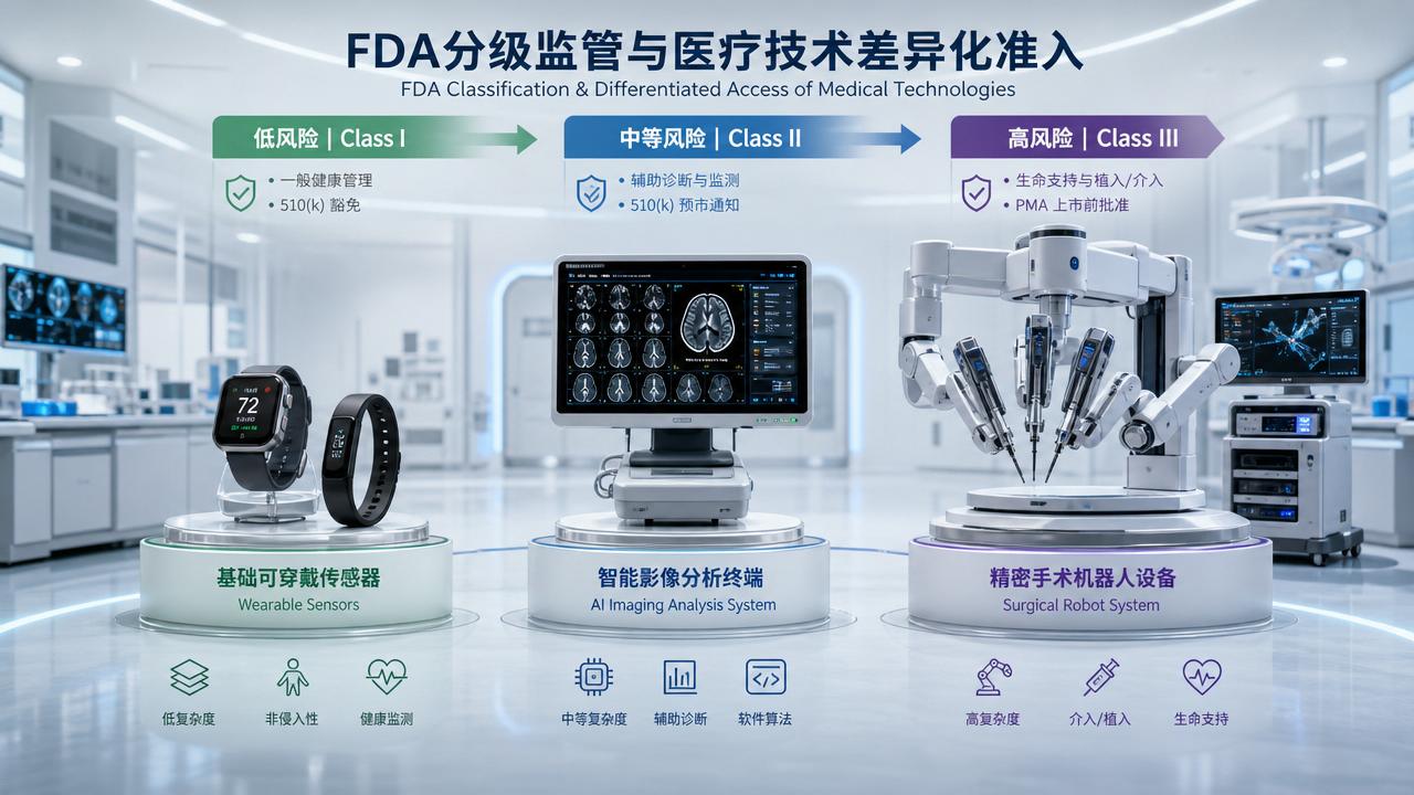 FDA Regulatory Framework USA: What Changes by Device Class?