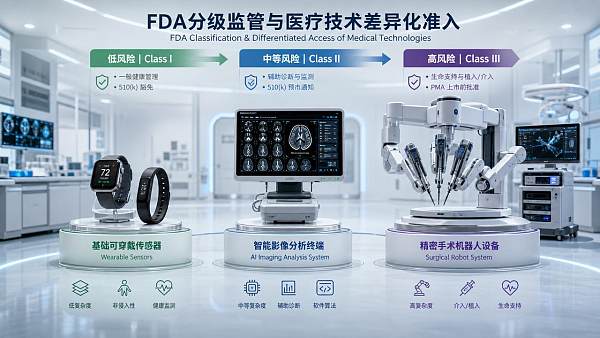 FDA Regulatory Framework USA: What Changes by Device Class?